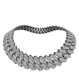 4.0 boy silver cuban link iced out small