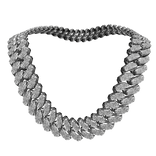 4.0 cuban link large iced out