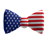 4th of july preppy hair bow!