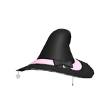 666 :: cute halloween witch set hat pink