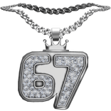 67 silver chain