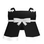  ۶ৎ ⋮ cutesy black dress w bow 