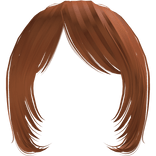 ۶ৎ | ginger combo bangs side swept scene v2