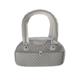 (7.0) White Goyardine St. Jeanne MM Bag