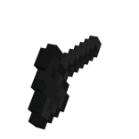 8-Bit Axe Black [Hand]