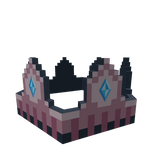 8-Bit Blush Crown