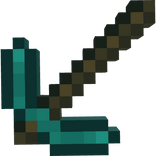 8 Bit Diamond Pickaxe
