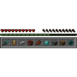 8 Bit Pixel HP Health Bar