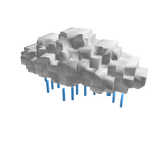  8-bit Rainy Cloud Hat