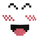 8-bit super super happy face!