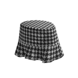 千鳥柄スカート（黒）