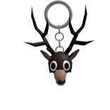 99 nights in the forest deer keychain