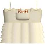 ♡ Pastel Rilakkuma Yellow Bear Kawaii Dress Cute