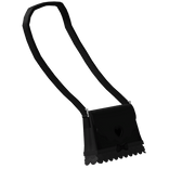 ♡: FREE : ruffled black heart side bag 