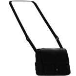 Black Paisley Emo Cargo Shoulder Bag