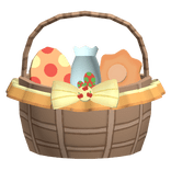 Apple Pony Easter Bunny Basket