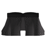 ♡૮ ྀི․ ⸝⸝․ა ˗ cute flowy dress top polka dot black