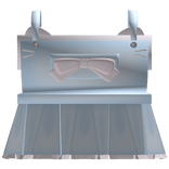 ૮꒰ ˶• ༝ •˶꒱ა cutest kitty overalls in light blue ♡