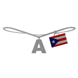 A initial 1.0 /w Puerto Rican Flag