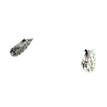 A White Dance Fan with Little Birds