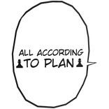 according to plan text | manga quote