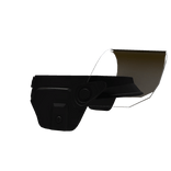 ACH riot face shield (raised)