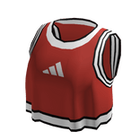 adidas Cropped Basketball Top with Skirt - Jersey
