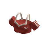 adidas Cropped Red American Football Jersey