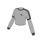 adidas Long Sleeved Football Kit Top