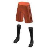 adidas Patterned Football Kit Shorts and Socks