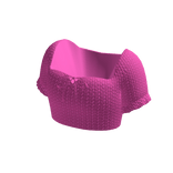 adidas Pink Ruffled Short Sleeve Crop Top 