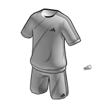 adidas Short Set – Black Line Art