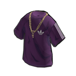 adidas Void Tee Purple and Chain
