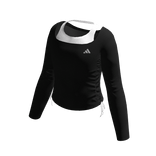 adidas Y2K Workout Top Long Sleeve Black