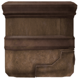 [ADJUST] [R6] [R] Long  Brown Leather 