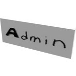 Admin Badge Gorrila Tag Fan Game Admin Badge