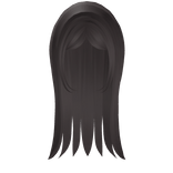 ୨୧ adorable ash wispy long hair 