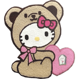 Adorable Bear Hello Kitty Rug