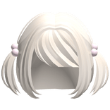 ꒰♡꒱ adorable blonde baby pigtails with bobbles