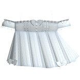 Adorable Blue and White Polka-Dot Ruffle Dress