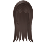 ୨୧ adorable brown wispy long hair 