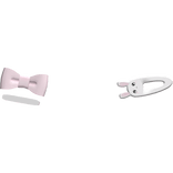 ♡ : adorable bunny + pink bow deco clips