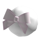 🤍 adorable bunny tail with bow