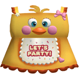 adorable chica animatronic fnaf chicken dress
