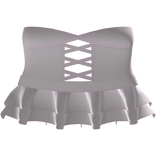 ♡ Adorable Cross Strap Dress in Pink