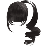 Adorable Curly Pigtail Hairstyle (Ash Brown)