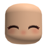 Adorable Cute Happy Blush Chibi Anime Face