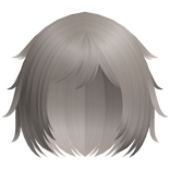 ♡ adorable fluffy anime bob in dust brown