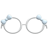 . ‿ ♡ adorable glasses in blue
