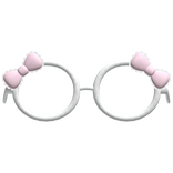. ‿ ♡ adorable glasses in pink